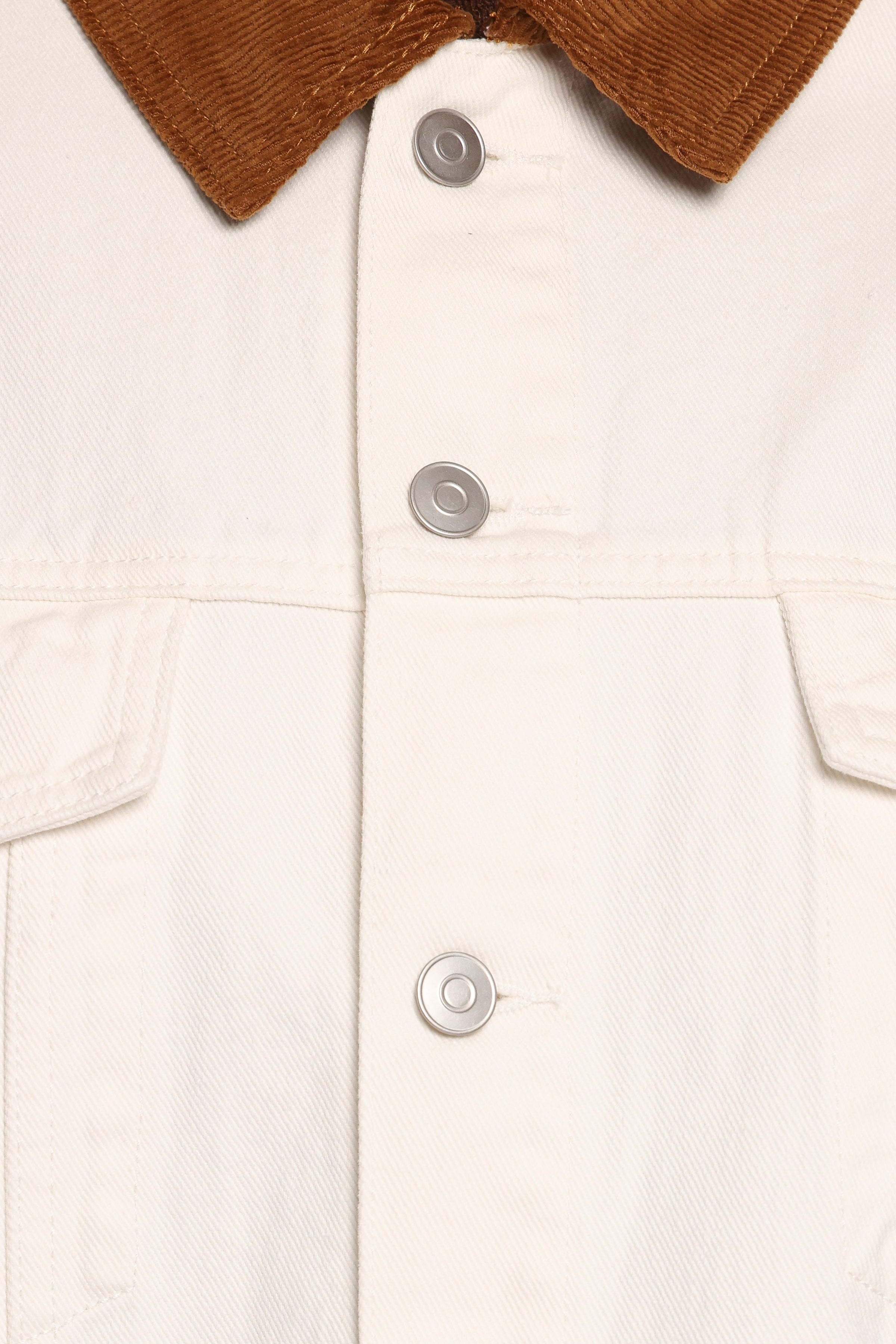 Larosa Denim Jacket - Ivory