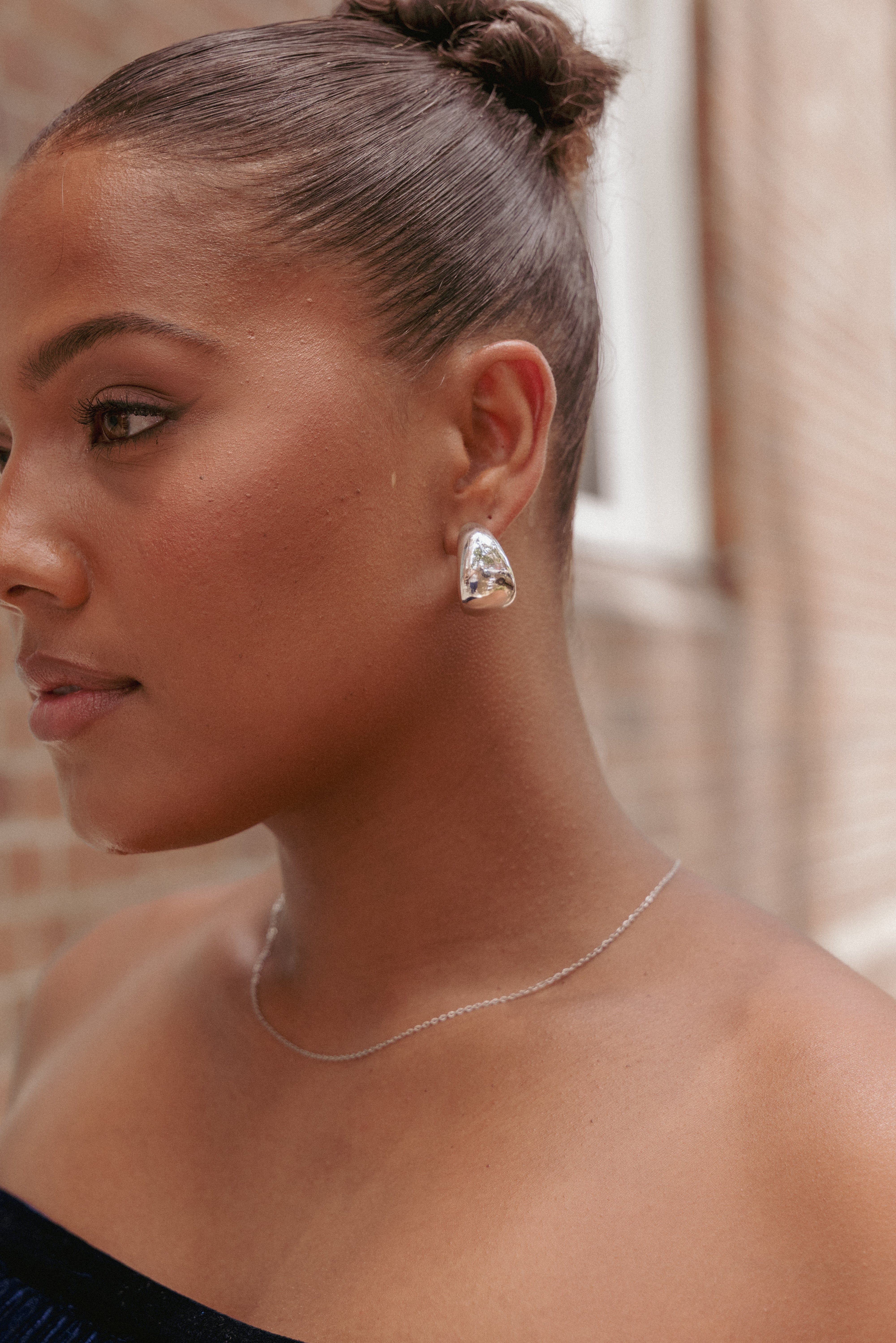 Leandra Earrings - Silver