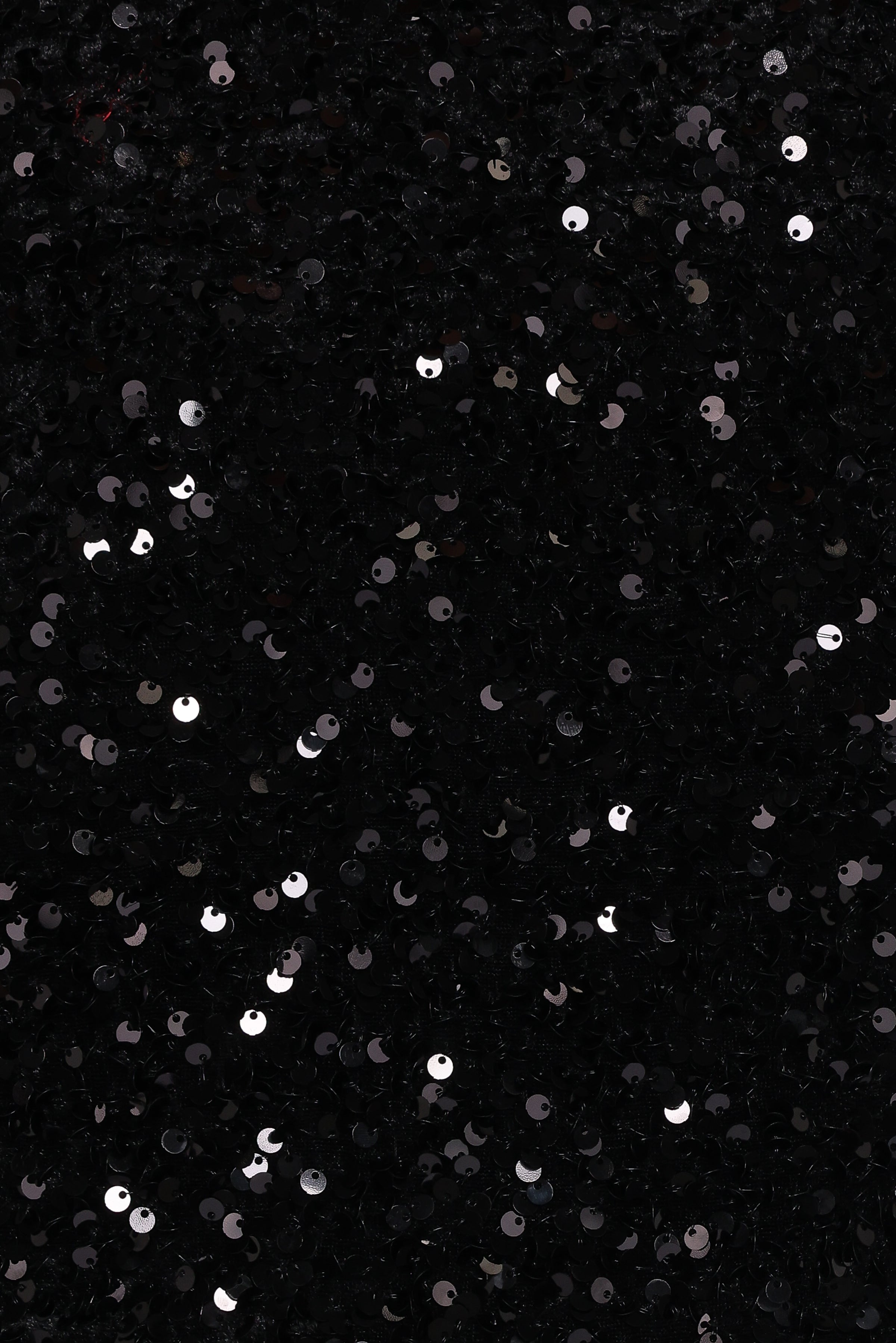 Leilani Midi Sequin Skirt - Black