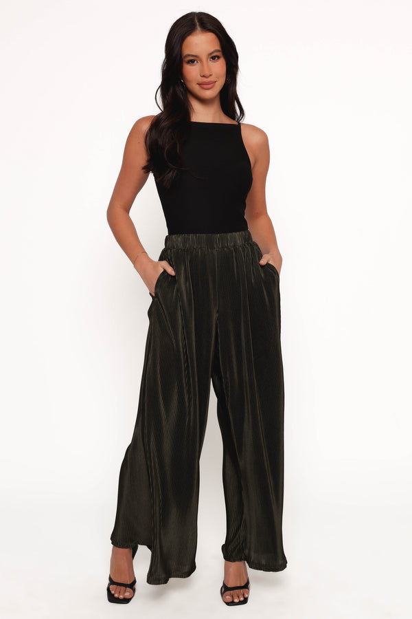 Leria Wide Pant - Olive