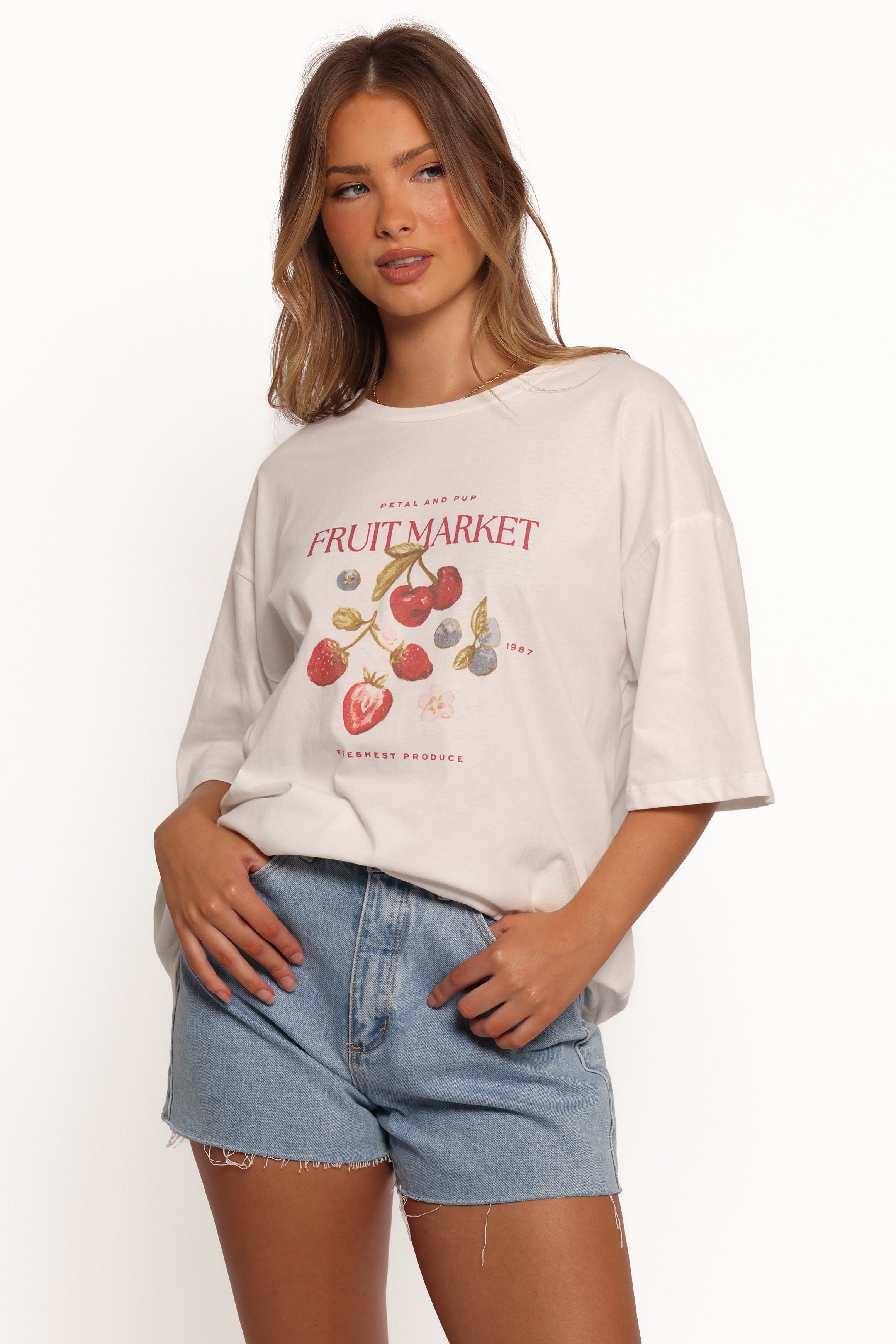 Loa Graphic Tee - White