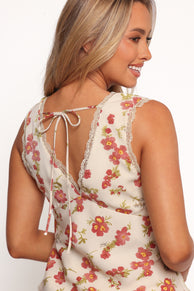 Lorelai Top - Ivory Floral