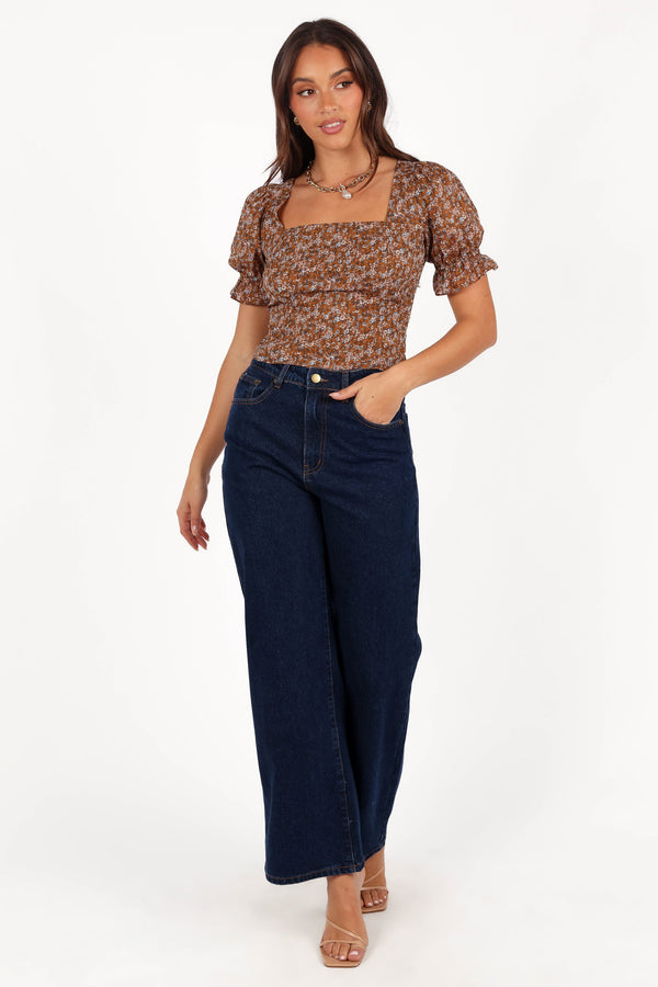 Lucie Top - Camel