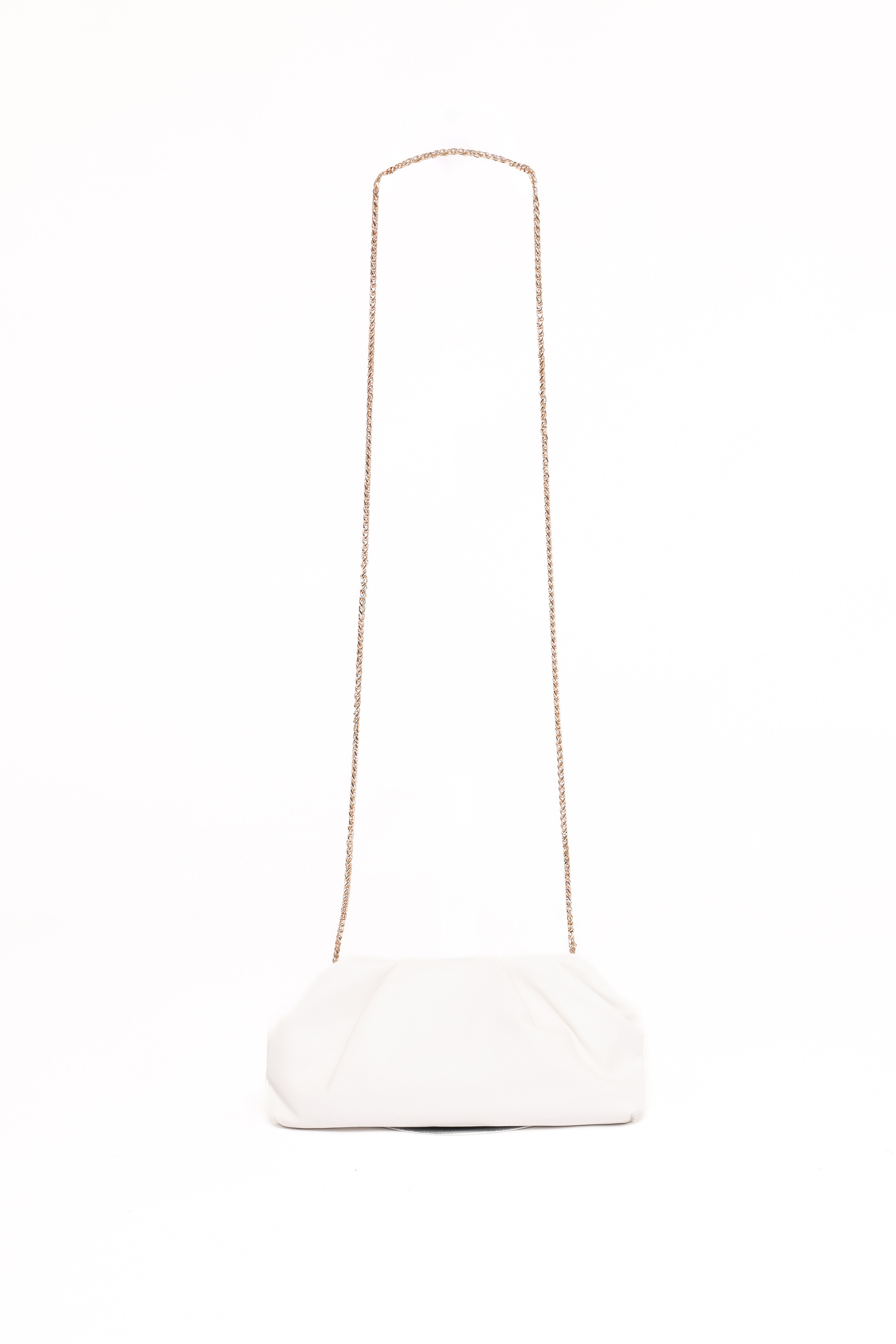Lucy Clutch Bag - White