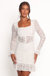 Lyra Mini Dress - White