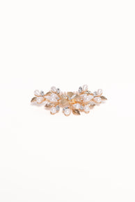 Madelaine Hair Comb - Gold/Pearl