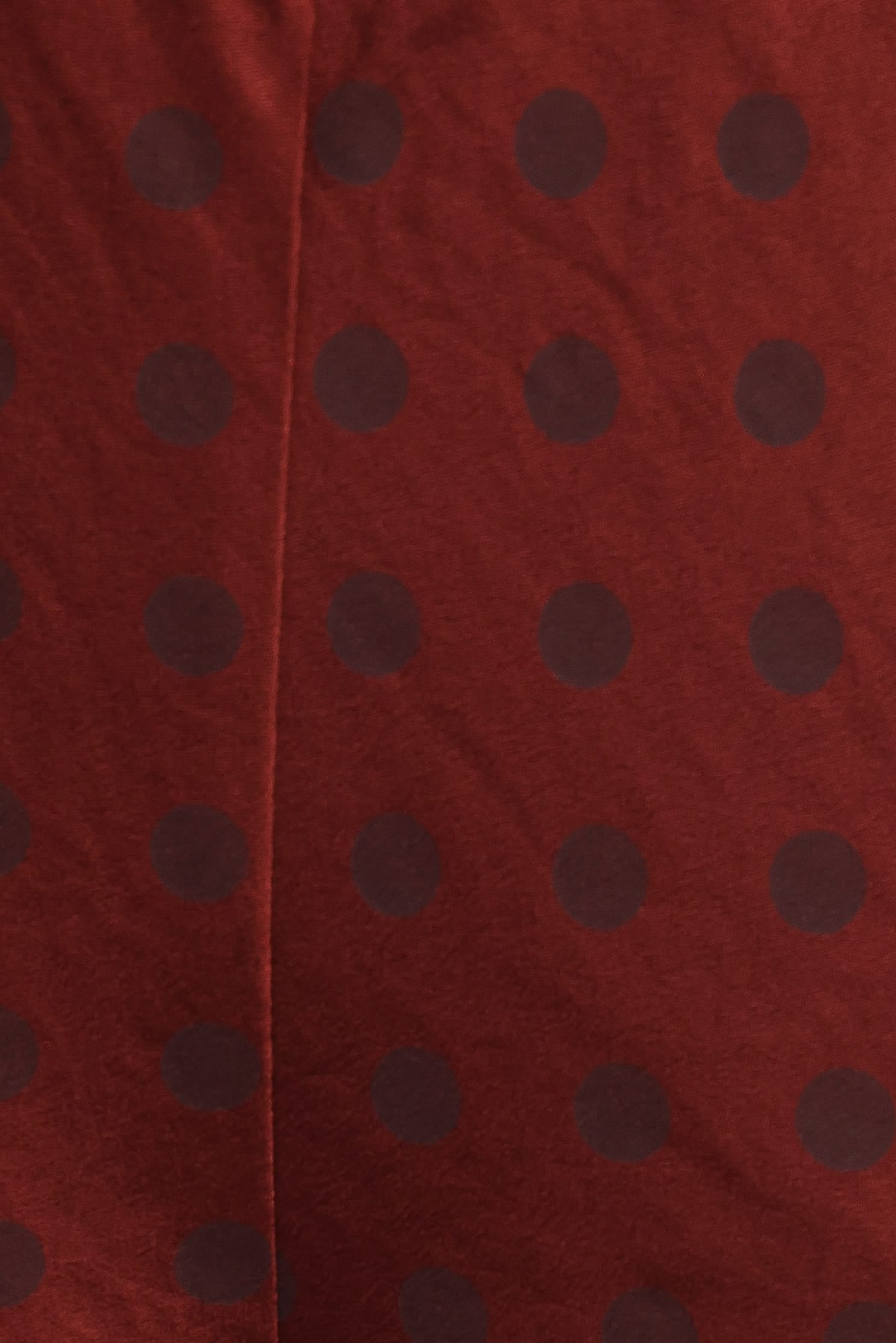 Mandie Pants - Brown/Maroon Dot