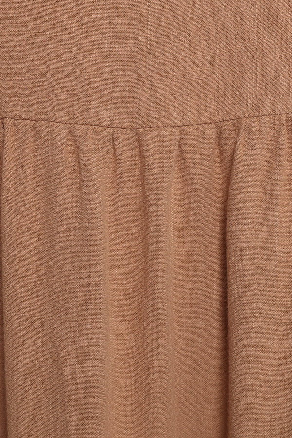 Marcy Midi Dress - Mocha