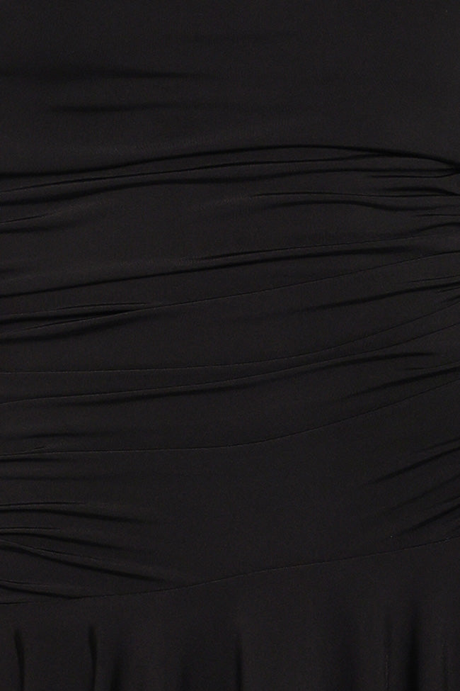 Messina Off Shoulder Mini Dress - Black