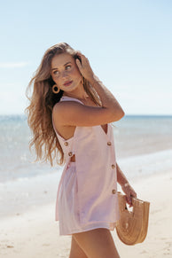 Miller Short Set - Baby Pink