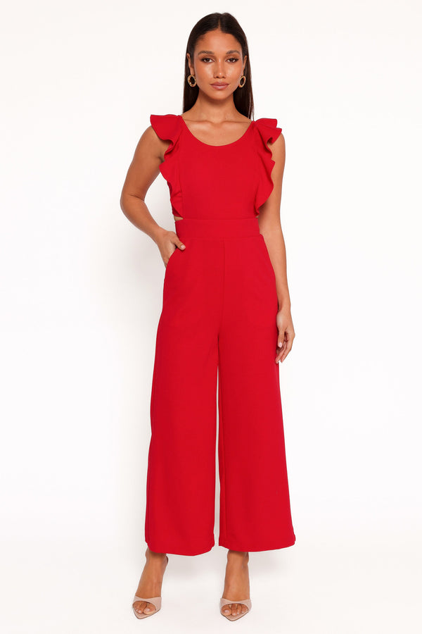 Mills Jumpsuit - Red