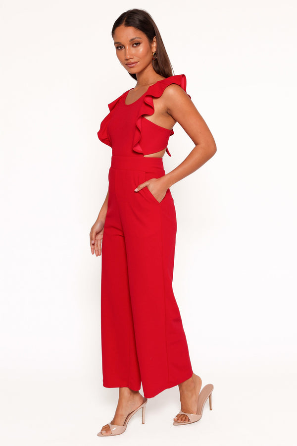 Mills Jumpsuit - Red