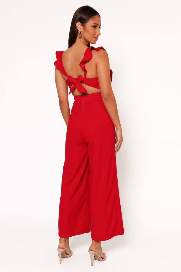 Mills Jumpsuit - Red