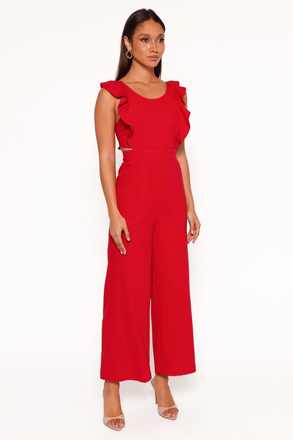 Mills Jumpsuit - Red