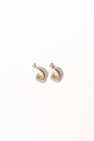 Paola Earrings - Gold/Pearl