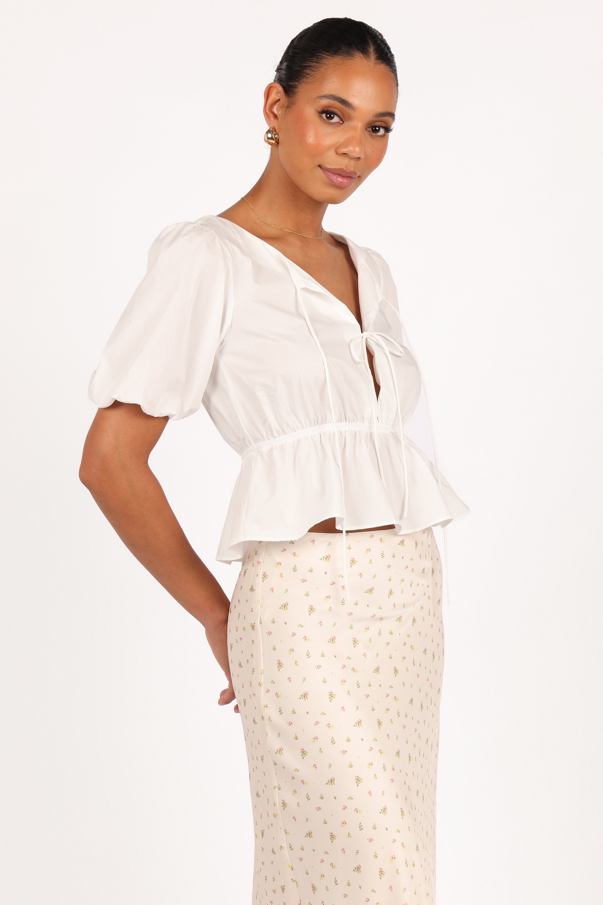 Pippi Top - Cloud White