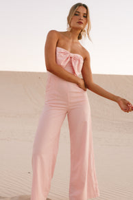 PLAYSUITS @Poppy Jumpsuit - Petal Pink