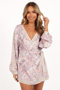 Positano Romper - White Multi