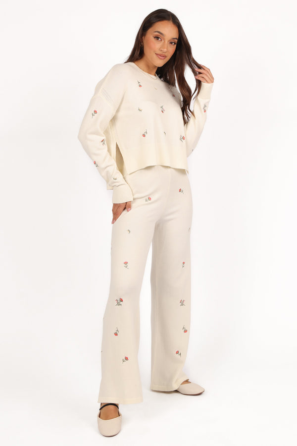 Primrose Knit Set - Cream