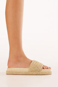 Quartilla Sandals - Natural Raffia