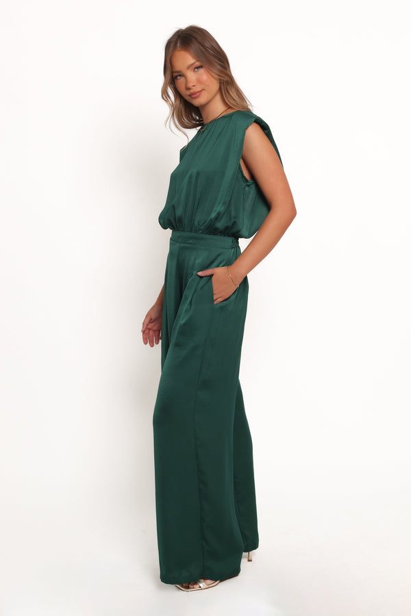 Rema Jumpsuit - Dark Green