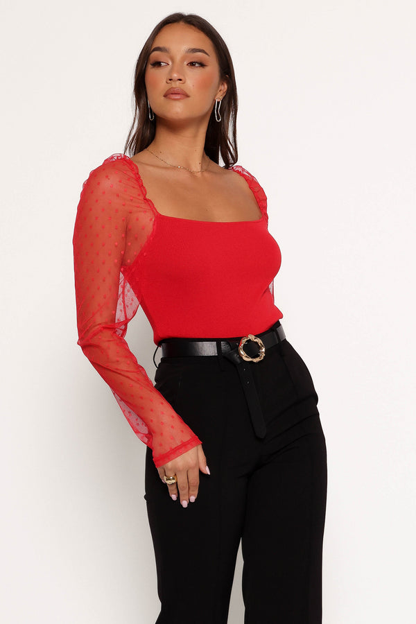 Rigala Top - Red