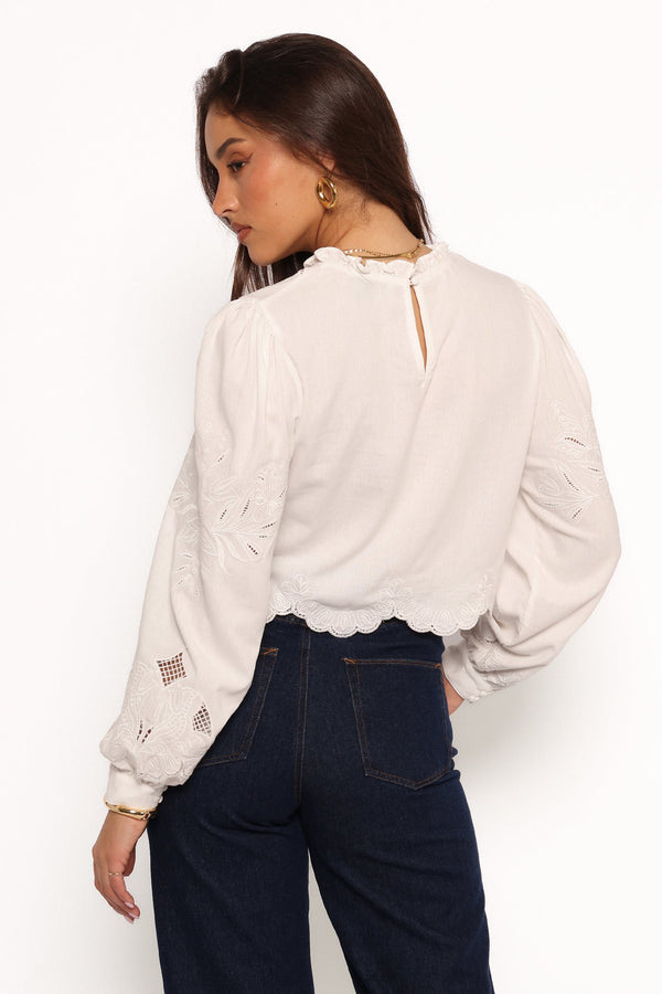 Sallie Top - White