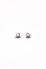 Scarlet Star Earrings - Silver