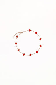 Shae Necklace - Red
