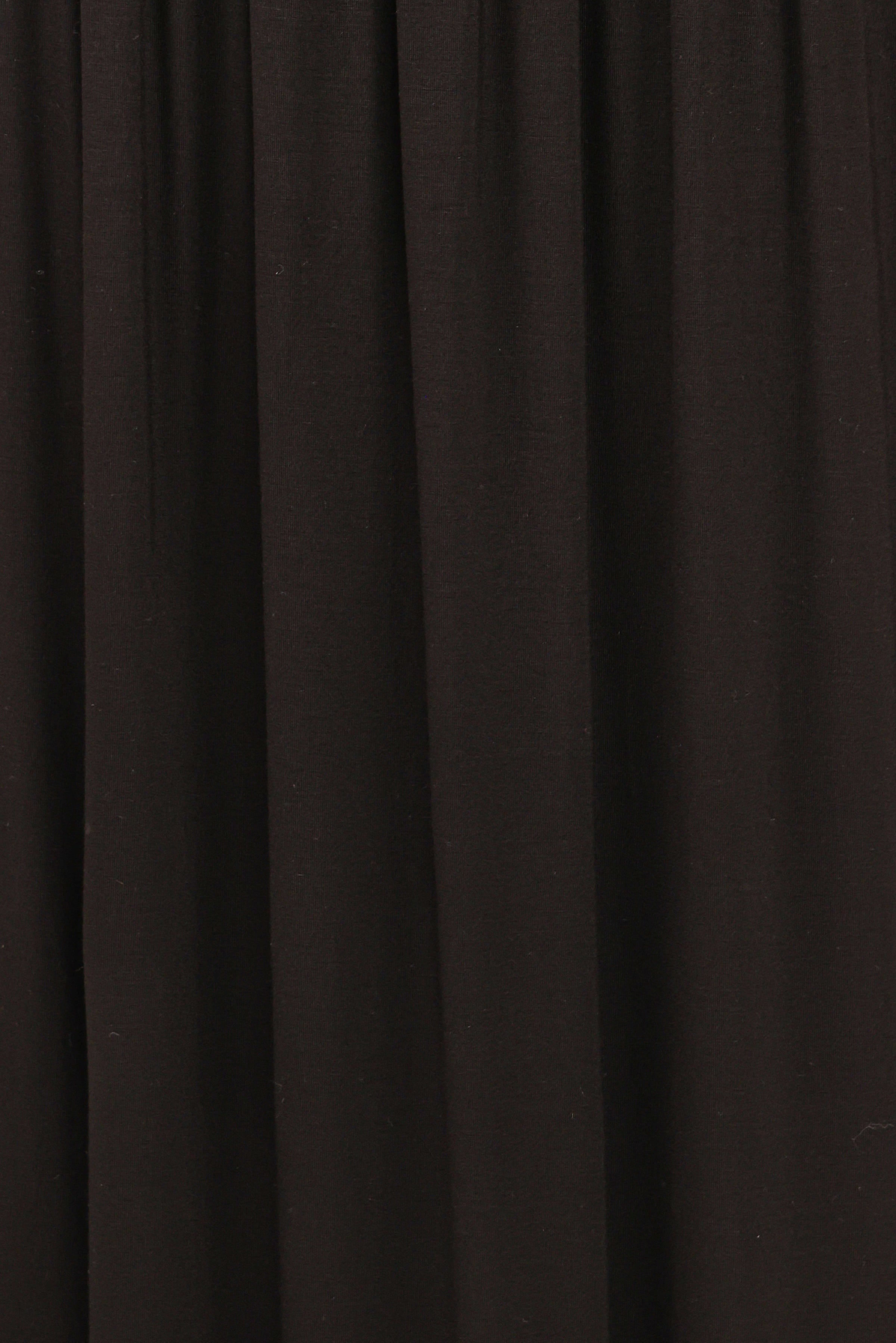 Shirley Long Sleeve Maxi Dress - Black