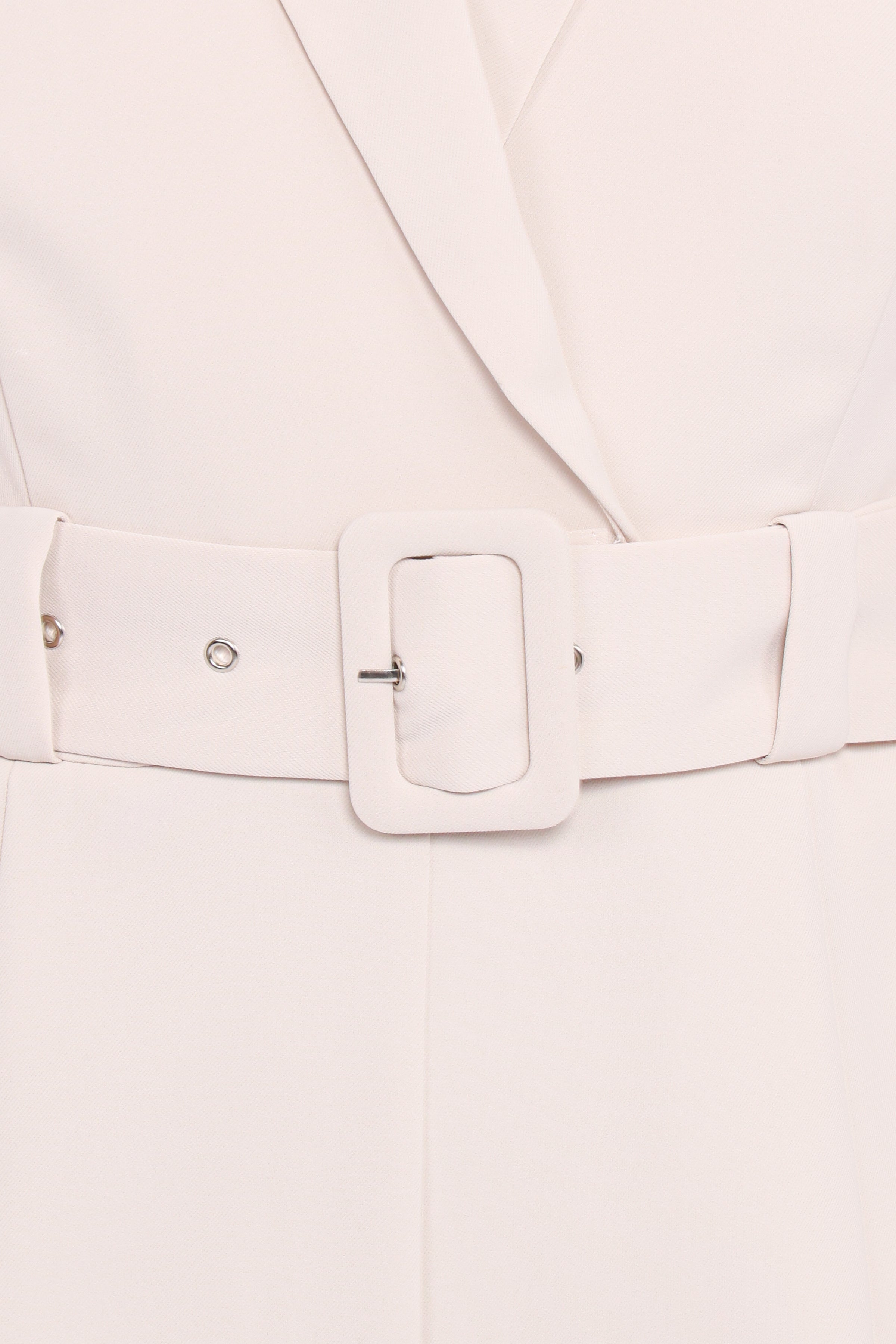 Sienna Belted Jumpsuit - Beige