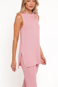 Silvie Knitted Set - Rose