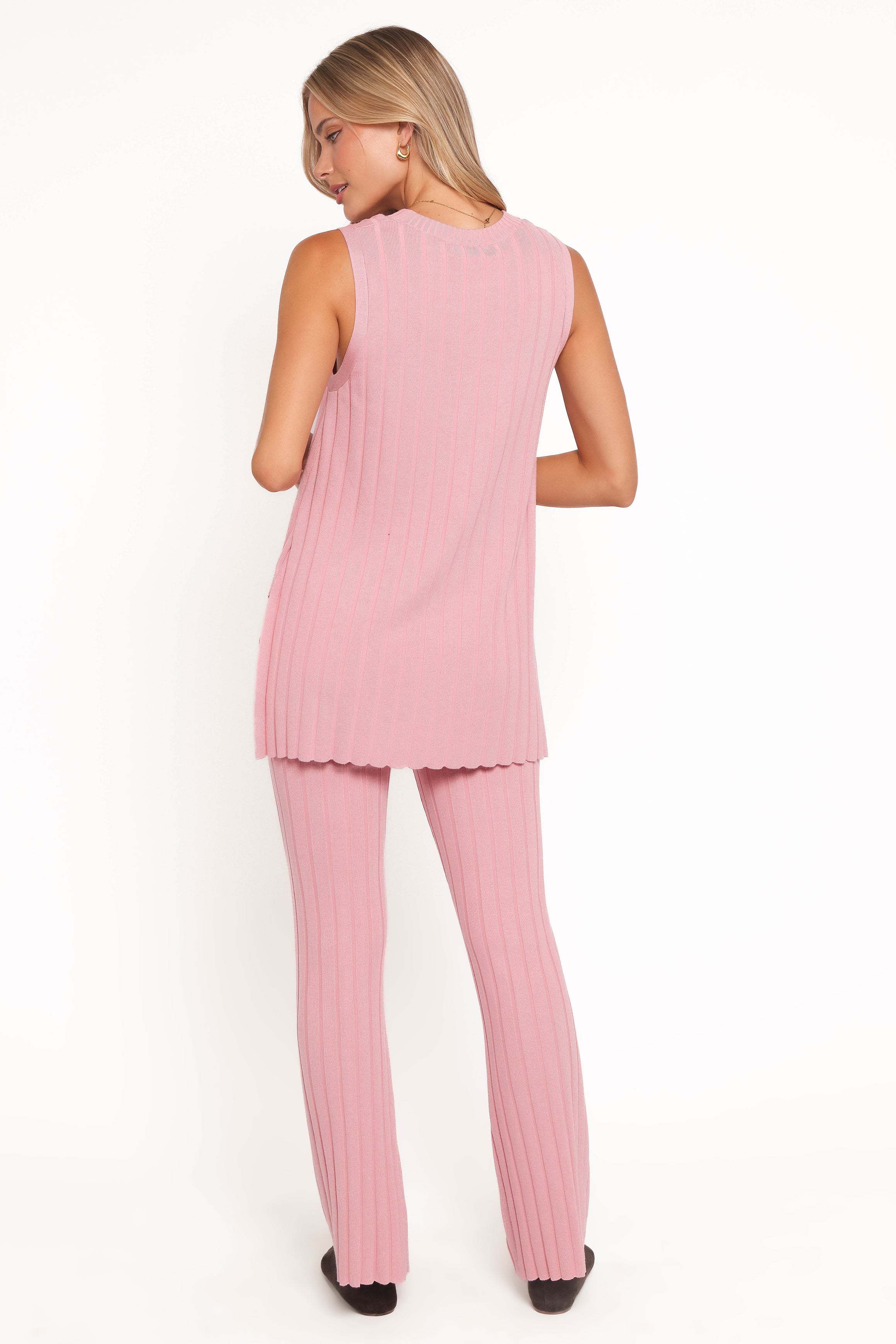 Silvie Knitted Set - Rose