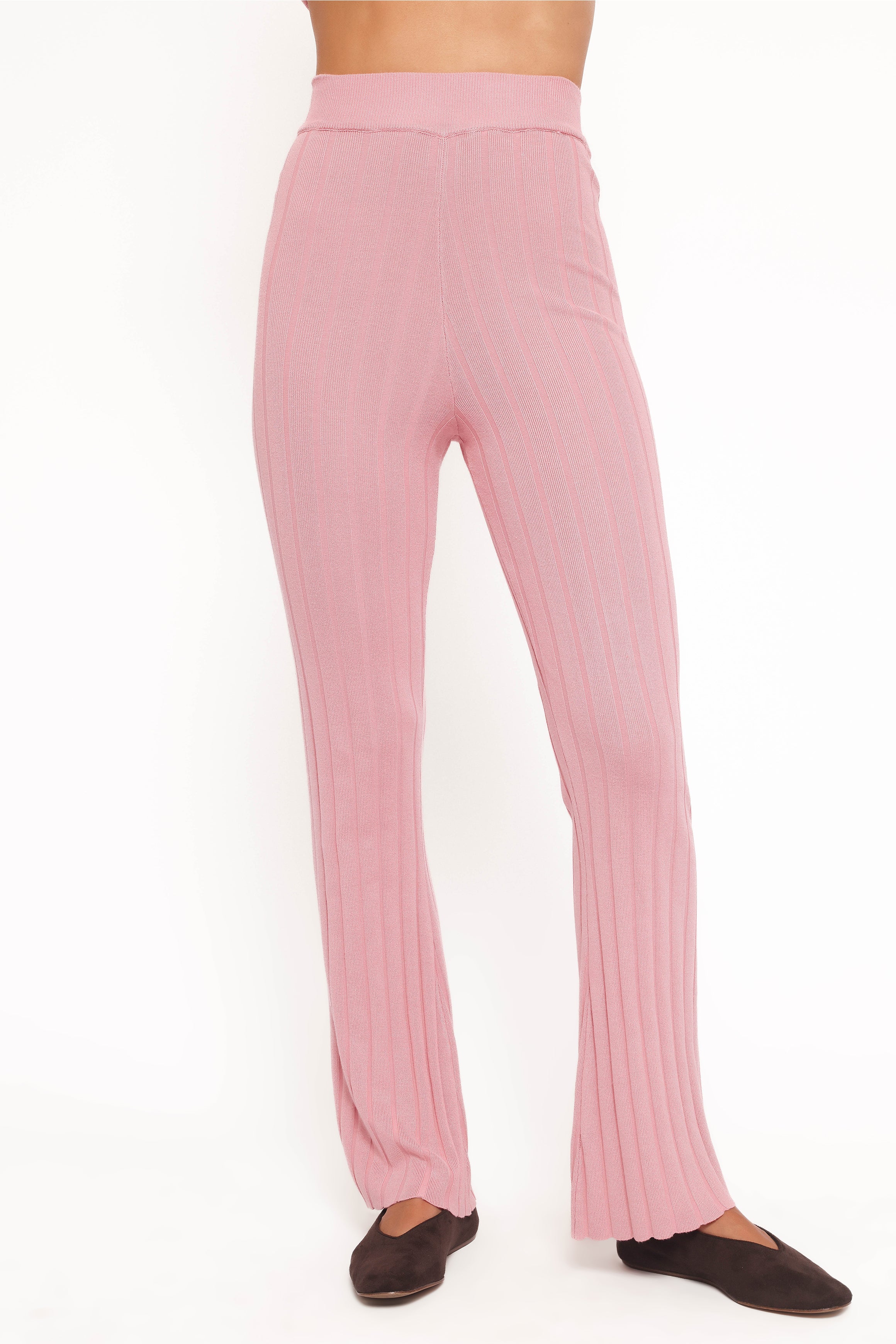 Silvie Knitted Set - Rose