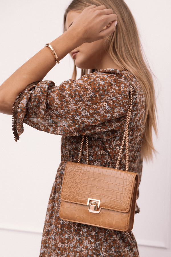 Rebecca Crossbody Bag - Brown