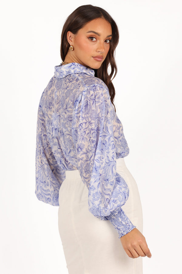 Tallara Top - Blue