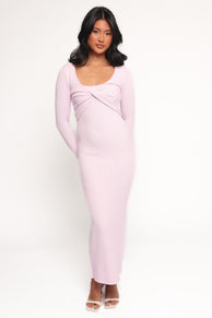 Teodora Midi Dress - Pink