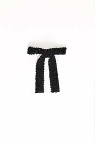 Tiana Hair Bow - Black