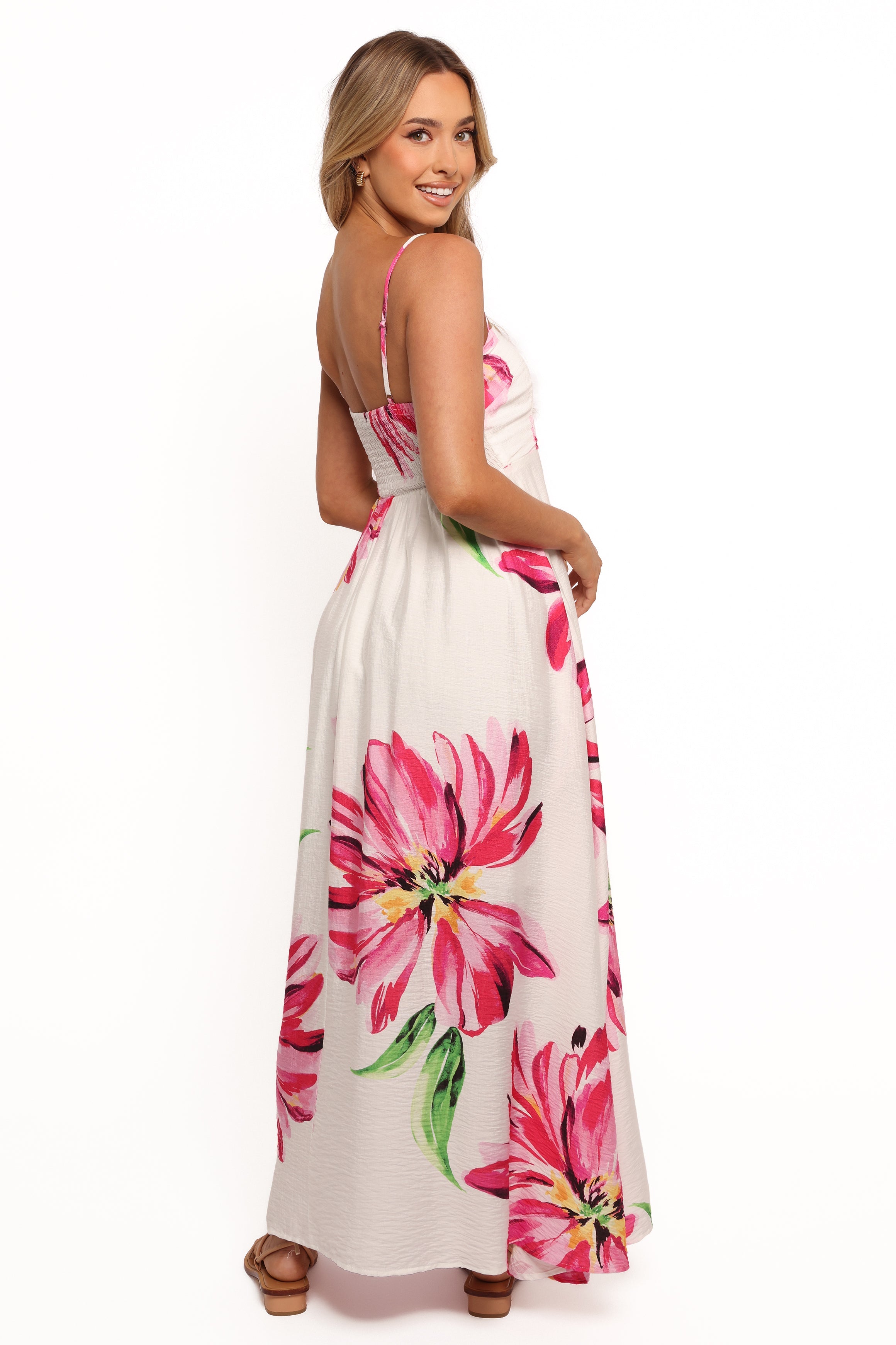 Verity Maxi Dress - Pink Floral