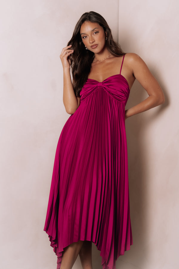 Vikki Dress - Magenta