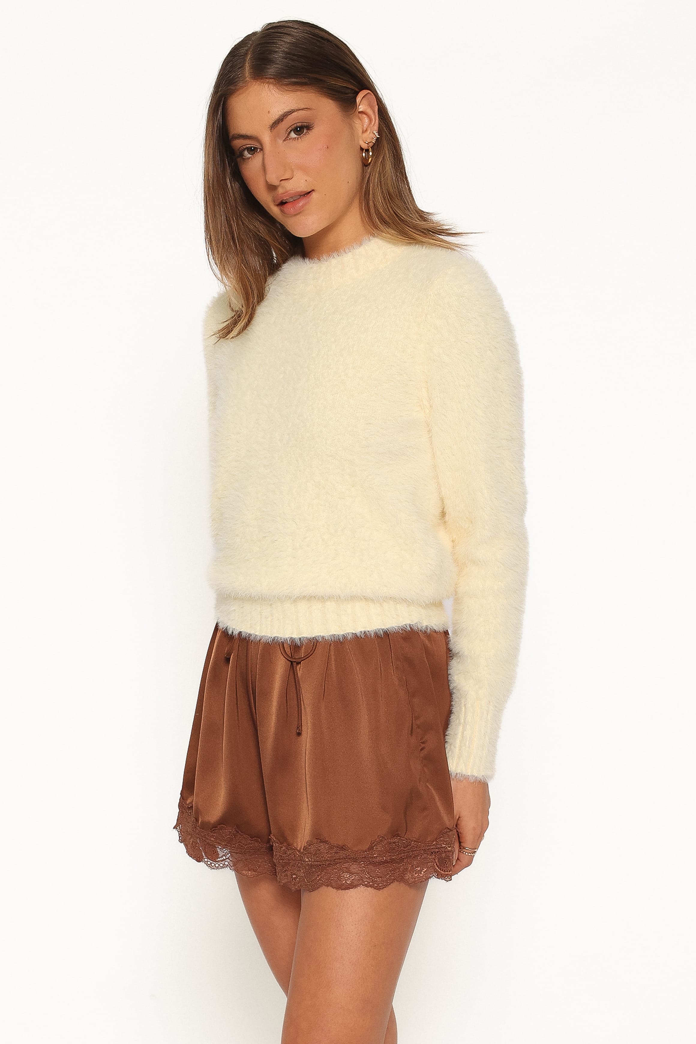 Winifred Knit Sweater - Butter Yellow