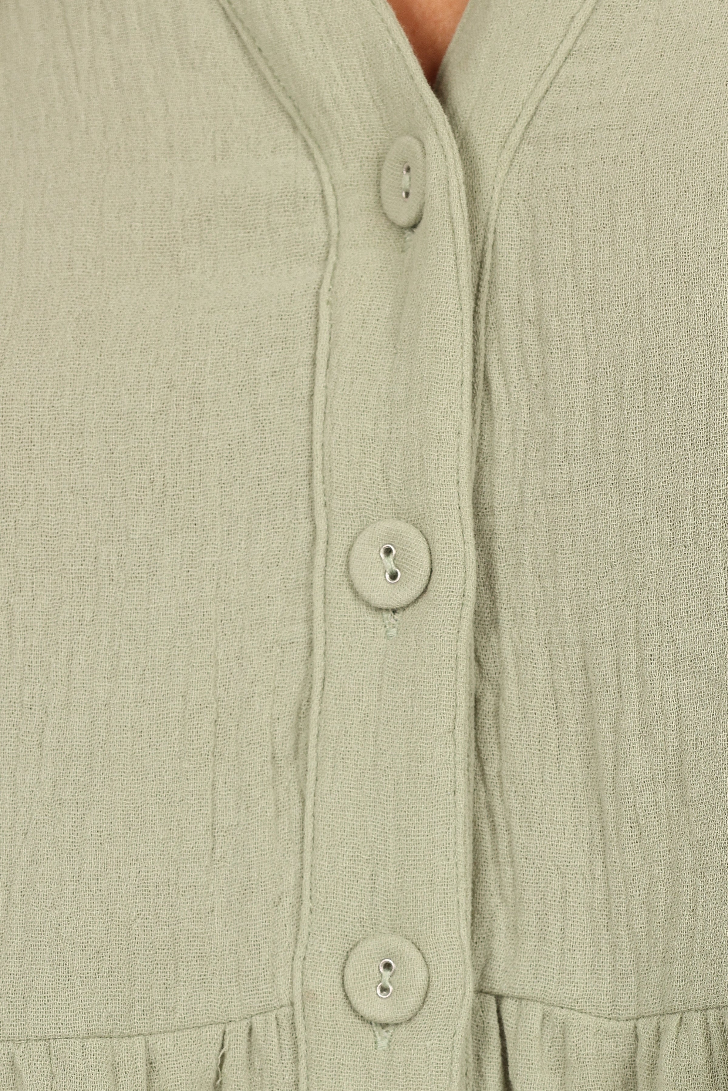 Winny Romper - Sage Green