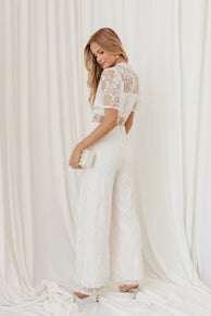 Zina Jumpsuit - Ivory