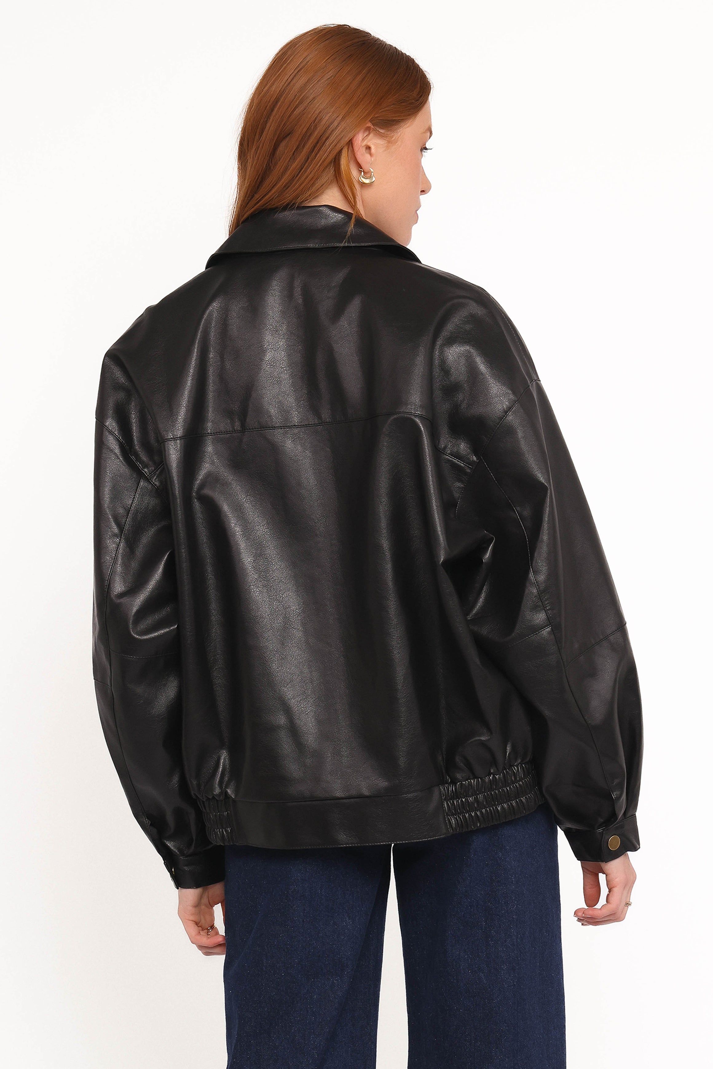 Zoe Bomber Jacket - Black