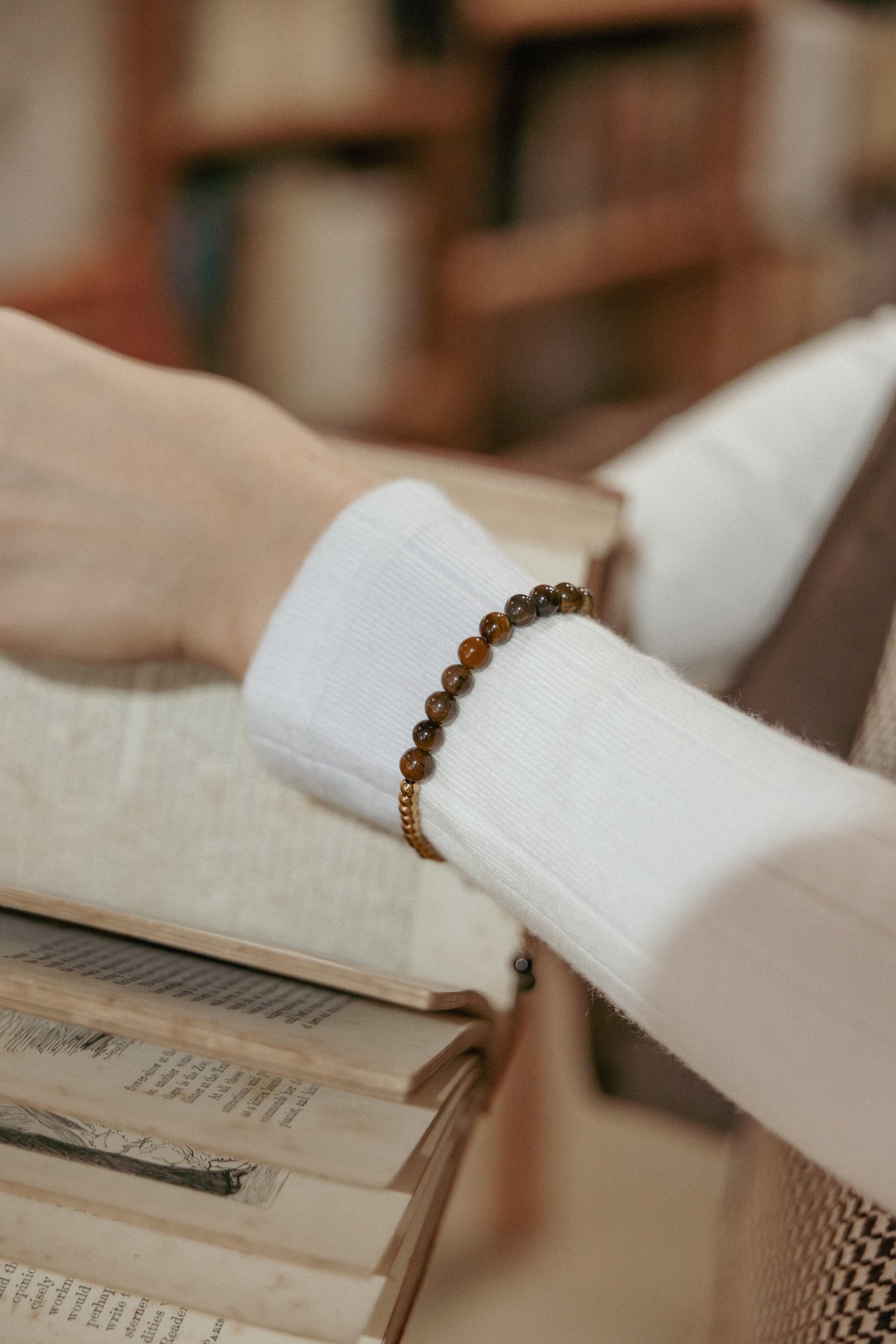 ACCESSORIES Jordana Beaded Bracelet - Brown