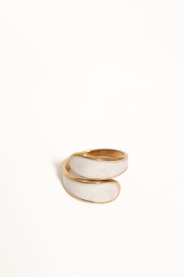 ACCESSORIES Julietta Ring - Gold Pearl