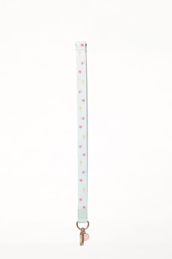 ACCESSORIES Lanyard - Blue Garden Stripe