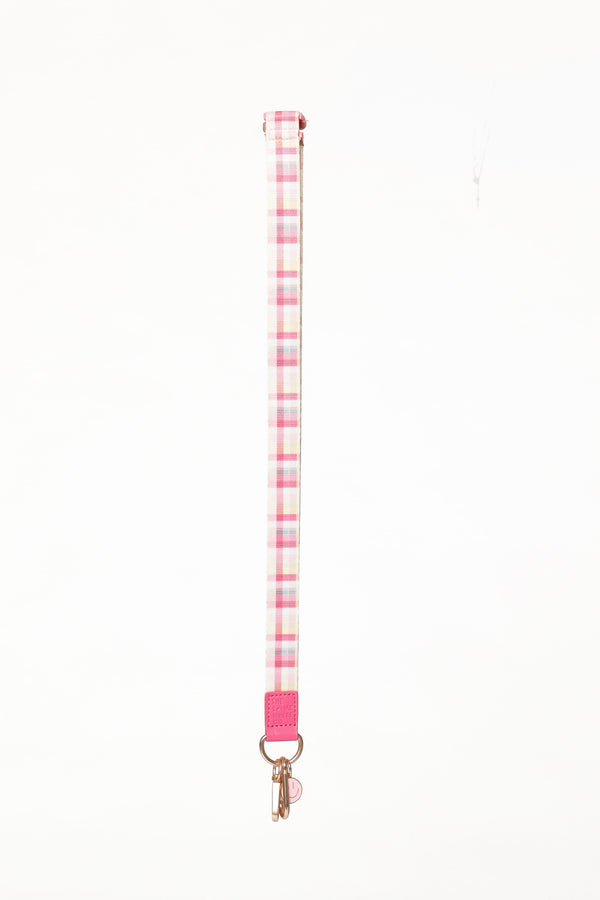 ACCESSORIES Lanyard - Pink Picnic Plaid