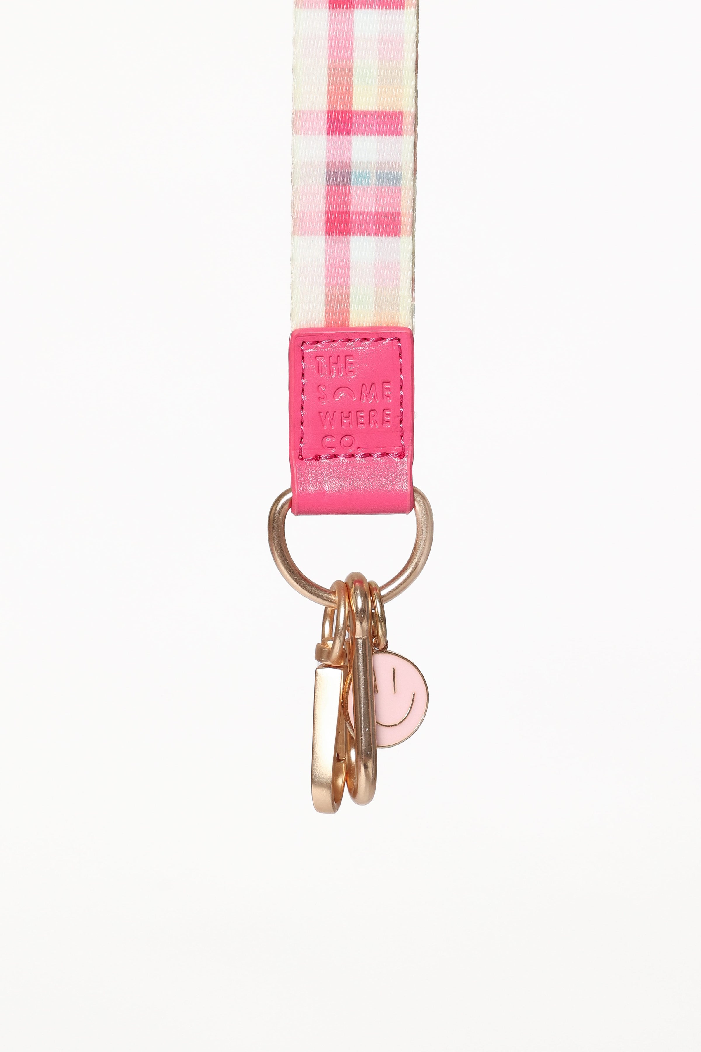 ACCESSORIES Lanyard - Pink Picnic Plaid