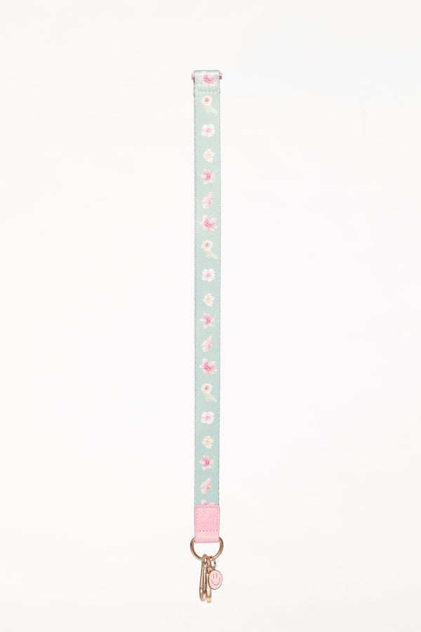 ACCESSORIES Lanyard - Sage Wildflowers